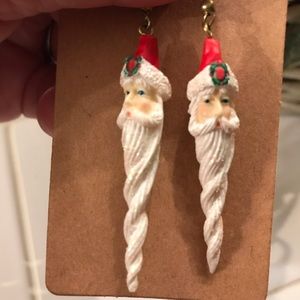 🎅🏻 Cute Resin Santa Earrings 🎅🏻